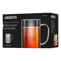 Набір чашок Ardesto Good Morning 420 мл (AR2642GM) - 3