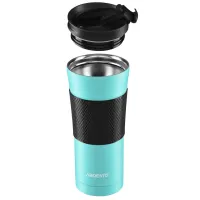 Термокружка Ardesto To Go 450 мл Turquoise (AR2645SMT) - 3