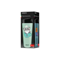 Термокружка Ardesto Coffee Тime Meowning 450 мл Бежева (AR2645WC) - Изображение 8