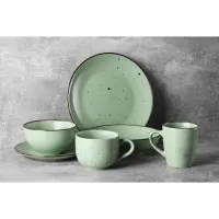 Тарілка Ardesto Bagheria Soup 20 см Pastel Green (AR2920GGC) - Зображення 2
