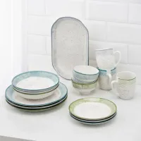 Чашка Ardesto Siena, 360мл, порцеляна, біло-сірий (AR2936SW) - 10