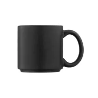 Чашка Ardesto Trento, 400мл, кераміка, чорний (AR2940TB) - 6