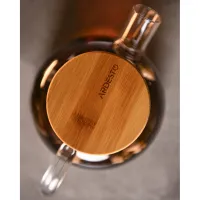 Заварник Ardesto Gemini боросилікатне скло бамбук прозорий 1000мл (AR3010GBM) - 6