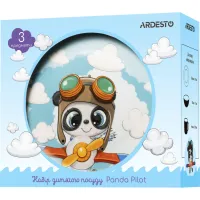 Комплект посуду Ardesto Panda Pilot порцеляна 3 предмети (AR3451PS) - 5
