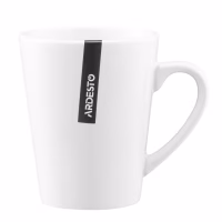 Чашка Ardesto Mario, 240мл, кераміка, білий (AR3480W) - Image 1