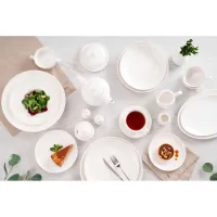 Тарілка Ardesto Imola 23 см (AR3512I) - 2