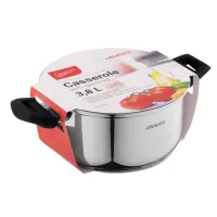 Каструля Ardesto Gemini з бакелітовими ручками 3,8 л (AR3538G) - 4