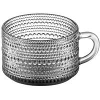 Чашка Ardesto Verbena, 10.5см, скло, сірий (AR5030) - 1