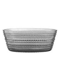 Салатник Ardesto Verbena 18см, скло, сірий (AR5035) - 3