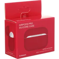 Чохол для навушників Armorstandart Ultrathin Silicone Case для Apple AirPods Pro Crimson (ARM55964) - 3