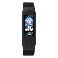Ремінець до фітнес браслета Armorstandart Braided Solo Loop для Xiaomi Mi Band 7/6/5/4 Black size L (ARM58763) - 2