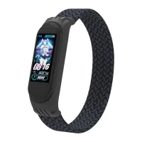Ремінець до фітнес браслета Armorstandart Braided Solo Loop для Xiaomi Mi Band 4/5/6 Charcoal size S (ARM59179) - 1