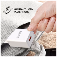 Зарядное устройство Armorstandart AR02 Basic USB 3.1A White (ARM59714) - Image 6