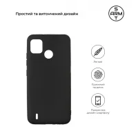 Чохол до мобільного телефона Armorstandart Matte Slim Fit TECNO POP 5 Black (ARM59759) - 2