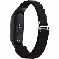 Ремінець до фітнес браслета Armorstandart AlpinaStyle Band для Xiaomi Mi Band 7/6/5/4 Black (ARM64987) - Image 6