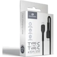 Дата кабель USB-C to USB-C 1.0m AR88 3A black Armorstandart (ARM65293) - 4