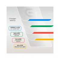 Скло захисне Armorstandart Full Glue Curved Samsung S23 Ultra Black (ARM65464) - Зображення 5