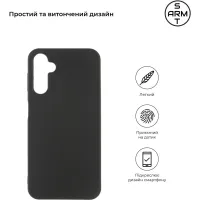 Чохол до мобільного телефона Armorstandart Matte Slim Fit Samsung A24 4G (A245) Black (ARM66168) - 2