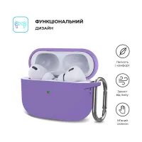 Чохол для навушників Armorstandart Hang Case для Apple AirPods Pro 2 Purple (ARM68595) - 2