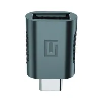 Перехідник OTG USB 2.0 AF to USB-C Space Grey Armorstandart (ARM69356) - 1