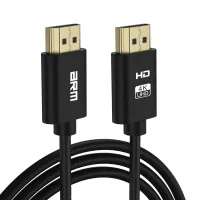 Кабель мультимедійний HDMI M to HDMI M 2.0m V2.0 4K black Armorstandart (ARM69369) - 1