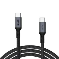 Дата кабель USB-C to USB-C 1.0m PD 100W black-grey Armorstandart (ARM69370) - 1