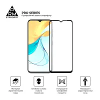 Скло захисне Armorstandart Pro ZTE Blade V50 Design 4G Black (ARM70680) - 2