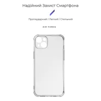 Чохол до мобільного телефона Armorstandart Панель ArmorStandart Air Force для Apple iPhone 15 Plus Camera cover Transparent (ARM70846) (ARM70846) - 3