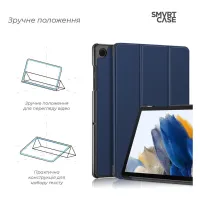 Чохол до планшета Armorstandart Smart Case Samsung Galaxy Tab A9+ Blue (ARM70989) - 4