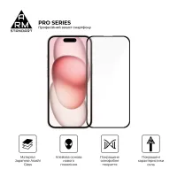 Скло захисне Armorstandart Pro Apple iPhone 15 (ARM71483) - 2