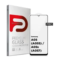 Стекло защитное Armorstandart Pro Samsung A05 (A055) / A05s (A057) Black (ARM71789) - Изображение 1