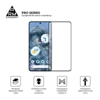 Скло захисне Armorstandart Pro Google Pixel 8 Black (ARM72907) - 2