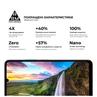 Скло захисне Armorstandart Pro Xiaomi Redmi 13C / Poco C65 Black (ARM73151) - 5
