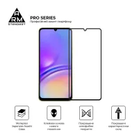 Скло захисне Armorstandart Pro Samsung A05 (A055) Black (ARM73266) - 2