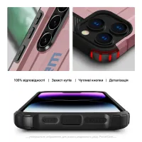 Чохол до мобільного телефона Armorstandart Panzer Samsung S24 Pink (ARM73708) - 5