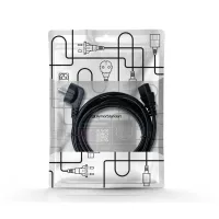 Кабель живлення C13 3.0m 0.75mm2 black Armorstandart (ARM74269) - Зображення 3