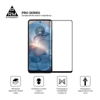 Скло захисне Armorstandart Pro Motorola G04 / G24 / G24 Power Black (ARM74296) - 2