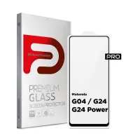 Скло захисне Armorstandart Pro Motorola G04 / G24 / G24 Power Black (ARM74296) - 1