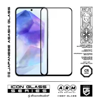 Скло захисне Armorstandart Icon Samsung A55 5G (A556) Black (ARM74346) - 2