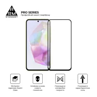 Скло захисне Armorstandart Pro Samsung A35 5G (A356) Black (ARM74347) - 2