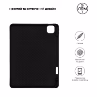 Чехол для планшета Armorstandart Matte Slim Fit with pen iPad Pro 11 (2022/2021/2020) Black (ARM75037) - Image 3