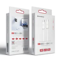 Дата кабель USB-C to USB-C 1.2m TPE 60W white Armorstandart (ARM75872) - Зображення 2