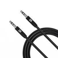 Кабель мультимедійний 3.5mm M to 3.5mm M 1.0m Black Armorstandart (ARM76890) - Зображення 2