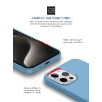 Чохол до мобільного телефона Armorstandart ICON2 Case Apple iPhone 15 Pro Light Blue (ARM76998) - Зображення 5