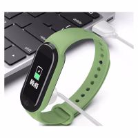Ремінець до фітнес браслета Armorstandart комплект 3шт Xiaomi Mi Band 7/6/5 New Style White (ARM77041) - Image 7