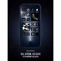 Стекло защитное Armorstandart Supreme Black Icon 3D Apple iPhone 16 Pro Max Black (ARM78038) - Image 10