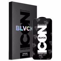 Стекло защитное Armorstandart Supreme Black Icon 3D Apple iPhone 16 Pro Max Black (ARM78038) - Image 1