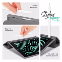 Чехол для планшета Armorstandart Smart Fold Pen Apple iPad Air 13 (2024) Dark Grey (ARM78134) - Image 5