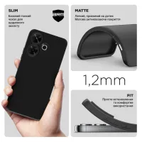 Чохол до мобільного телефона Armorstandart Matte Slim Fit Xiaomi Redmi 13 4G Camera cover Black (ARM78261) - 3