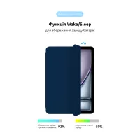 Чохол до планшета Armorstandart Smart Case iPad Air 11 2024 Midnight Blue (ARM78295) - 4